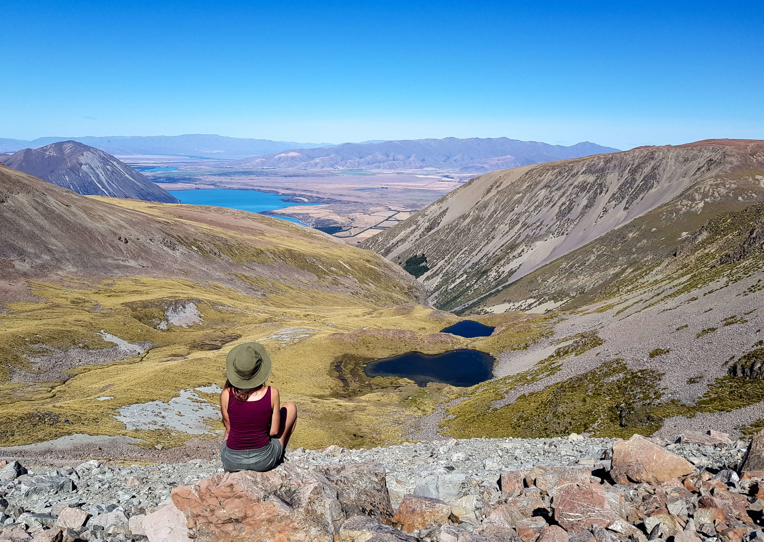 meeri wild lake ohau hiking PVT Nouvelle Zélande