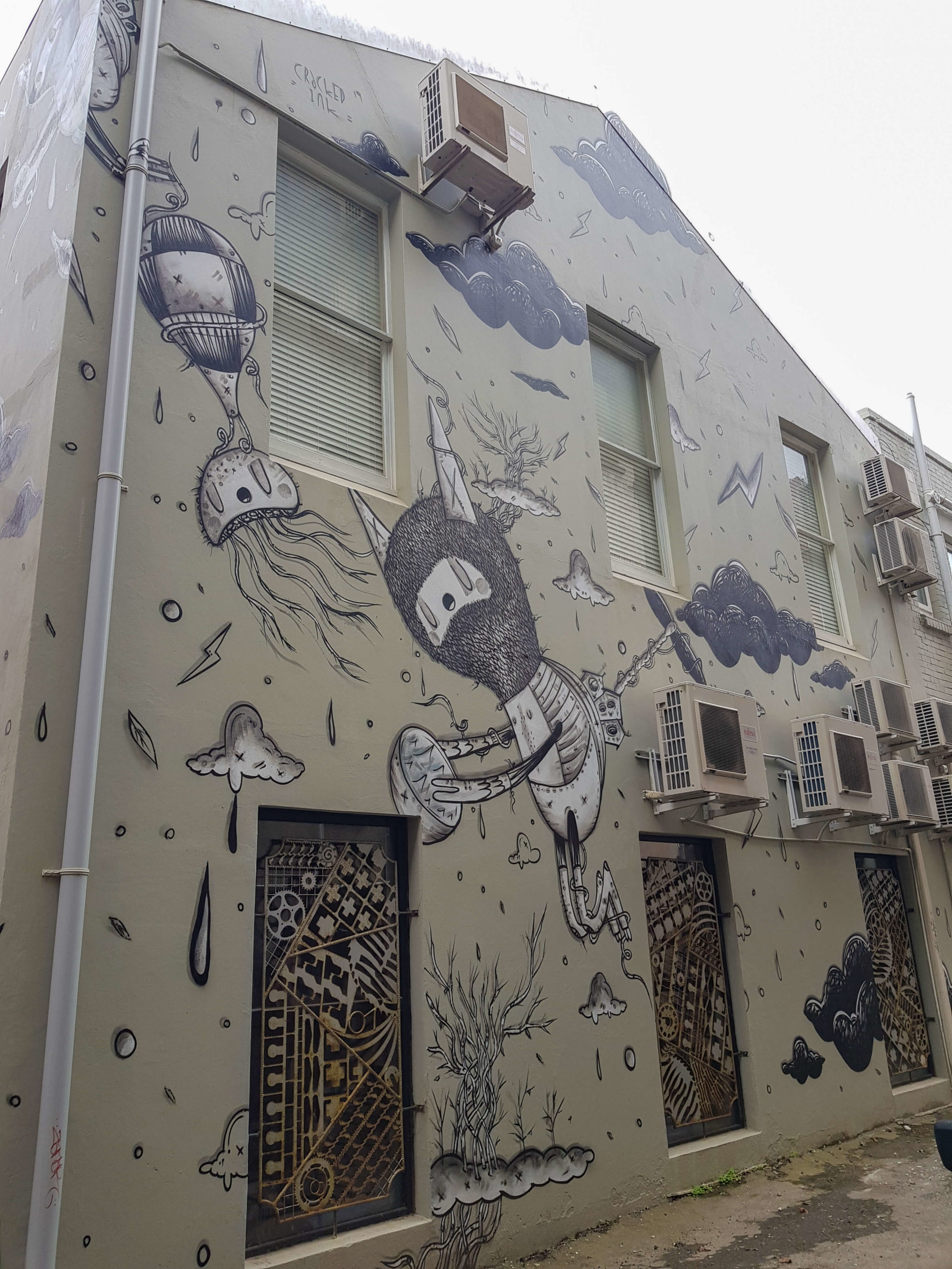 Graf street art trail Dunedin