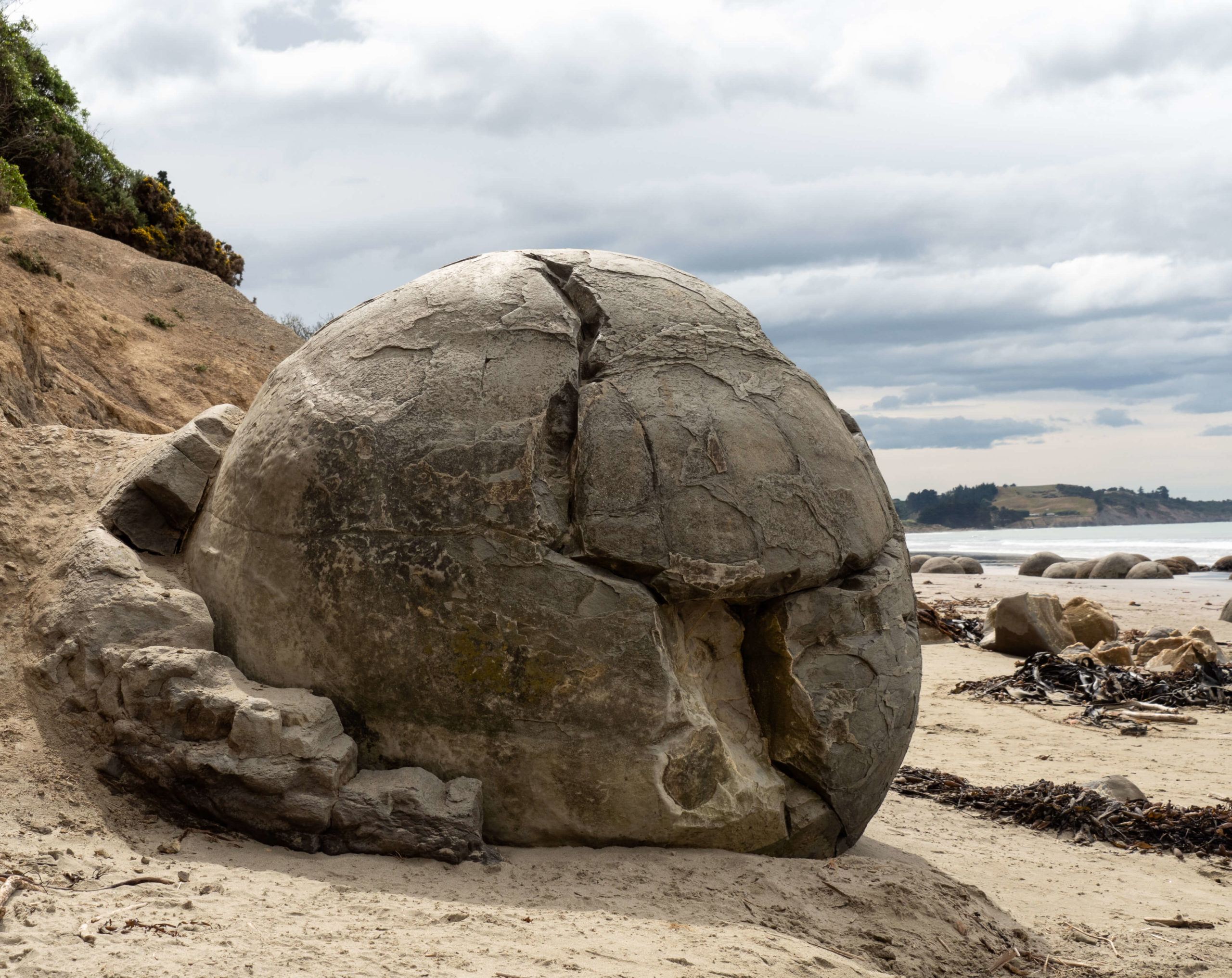Moeraki boulders Nouvelle-Zélande